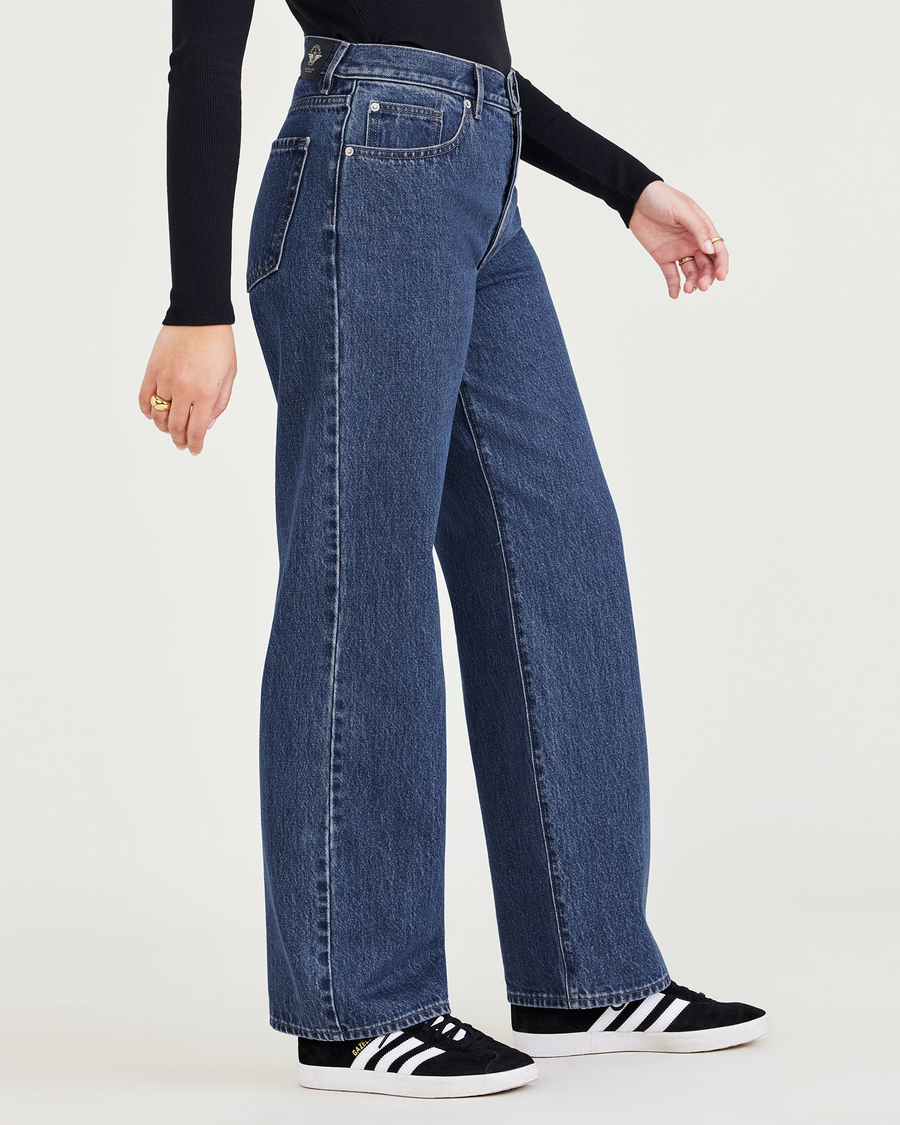 (image for) Unique Attraction Mid-Rise Jeans, Relaxed Fit